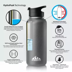 Wide Mouth Bottles 32oz Bottle - Lilac