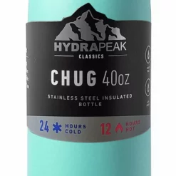 Wide Mouth 40oz Bottles - Aqua