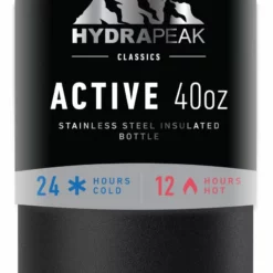 Wide Mouth 40oz Bottle - Black Bottles