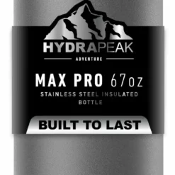 Adventure Series 67oz Max Pro Bottle - Graphite